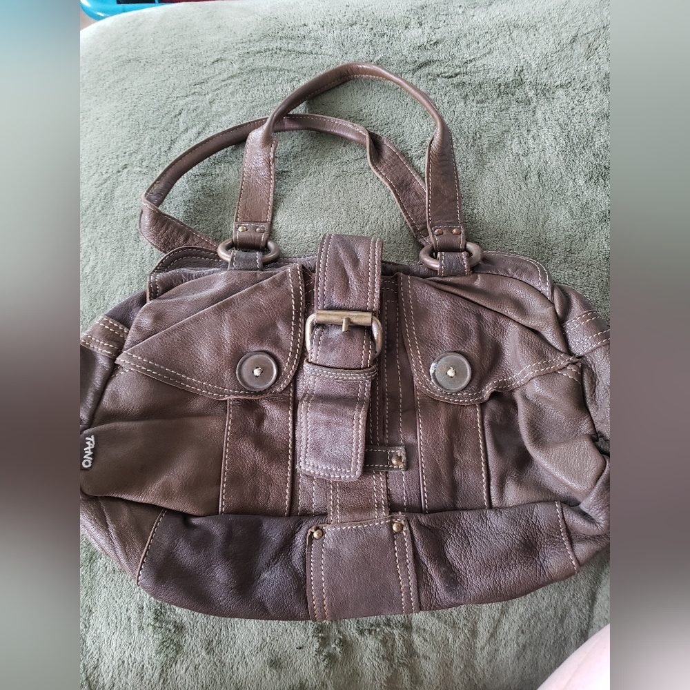 Vintage Brown tano handbag